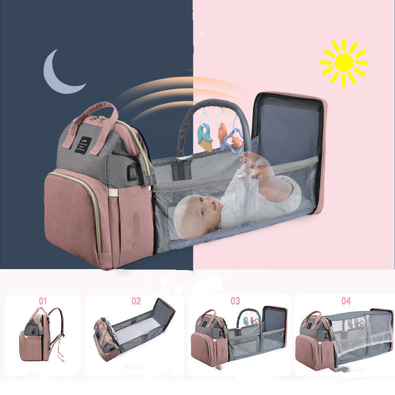 Discover the New Mummy Baby Crib Backpack