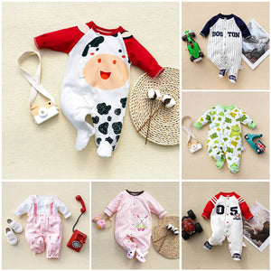 Discover the Comfort and Style of Our Baby Long Sleeve Cotton Jumpsuit