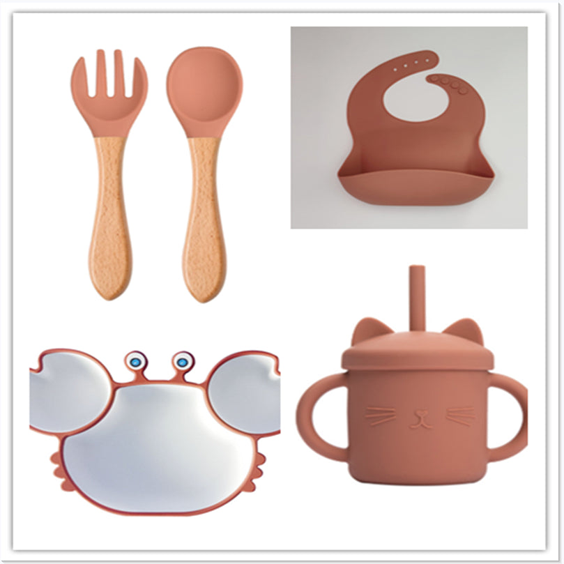 Silicone Non-slip Baby Feeding Bowl