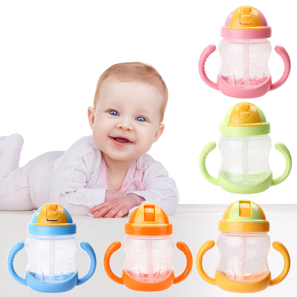 280ml Cute Baby Drinking Feeding Cup