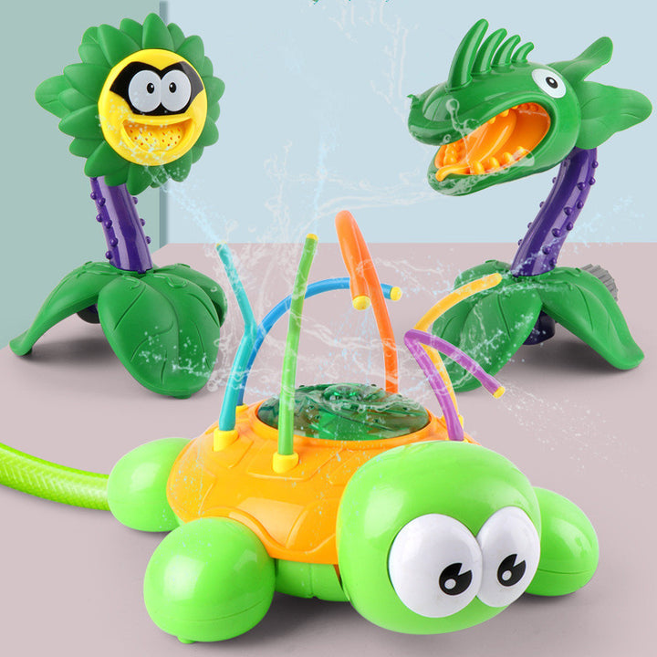 Cartoon Sprinkler Boy Girl Baby Bathroom Water Toys