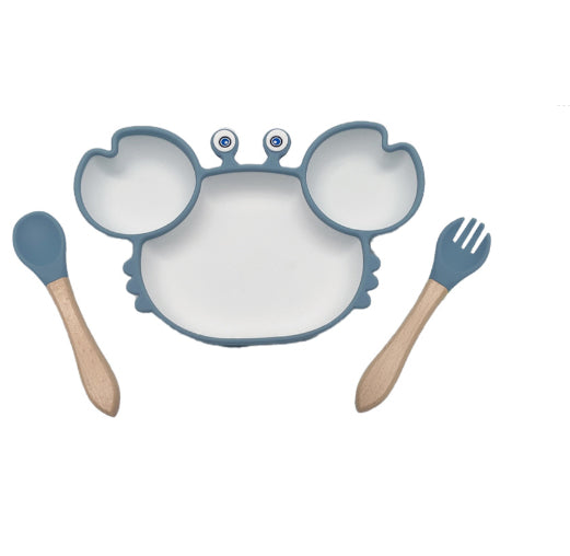 Silicone Non-slip Baby Feeding Bowl