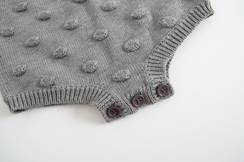 Knitted Baby Romper