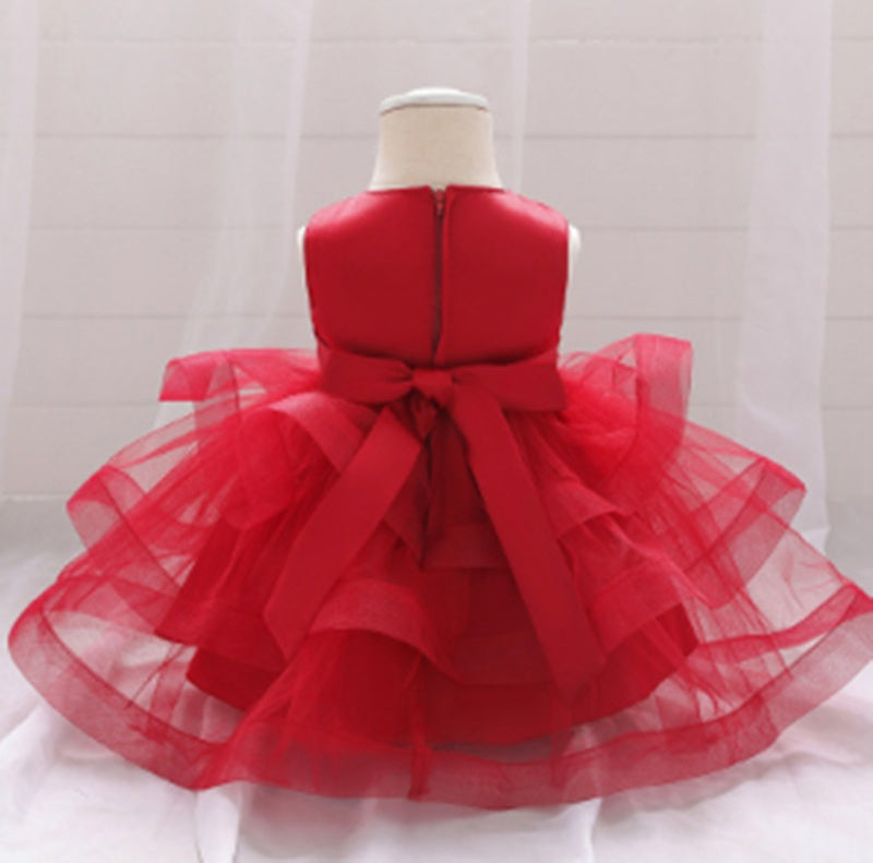 Baby Poncho Princess Dress