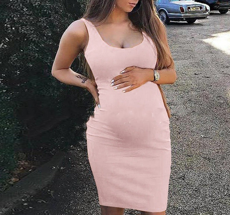 Mosaic Maternity dress