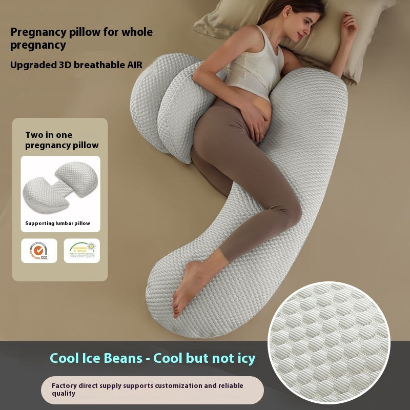 Maternity Side Sleeping Multifunctional U-shape Pillow