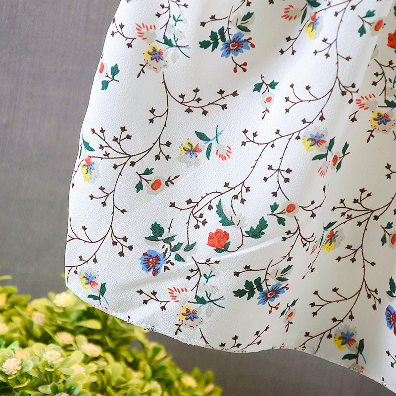 Summer Baby Sleeveless Floral Skirts Children's Skirts
