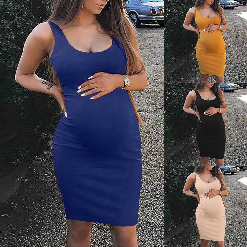 Mosaic Maternity dress