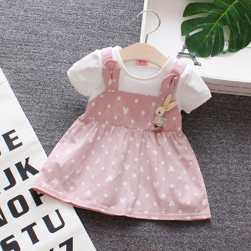 Summer Cute Cartoon Baby Princess Dresses