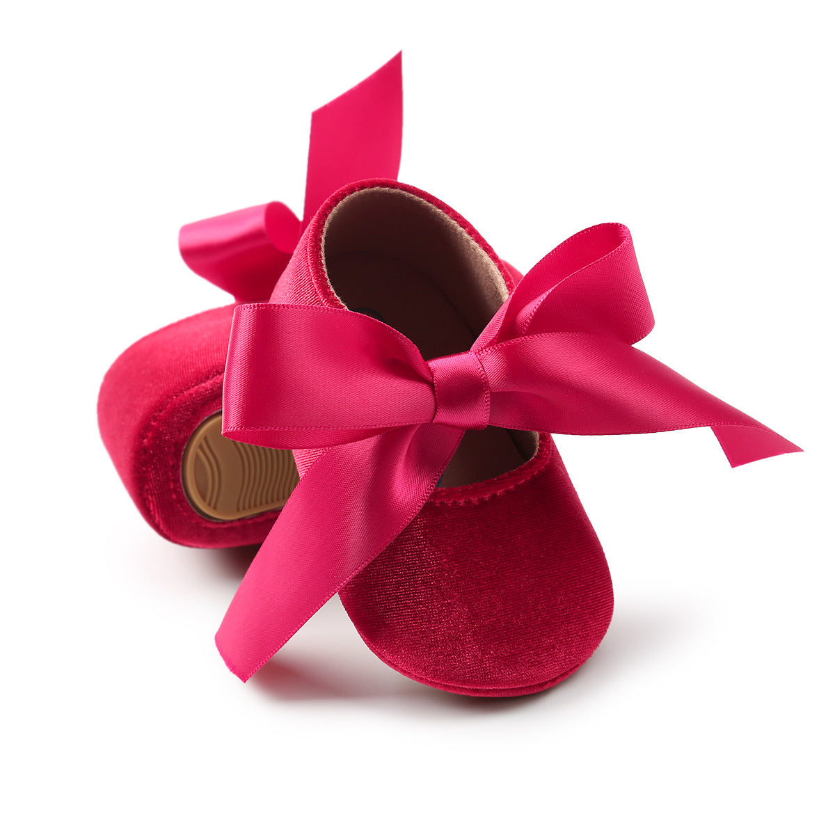 Ribbon Spring And Autumn Baby Princess Shoes
