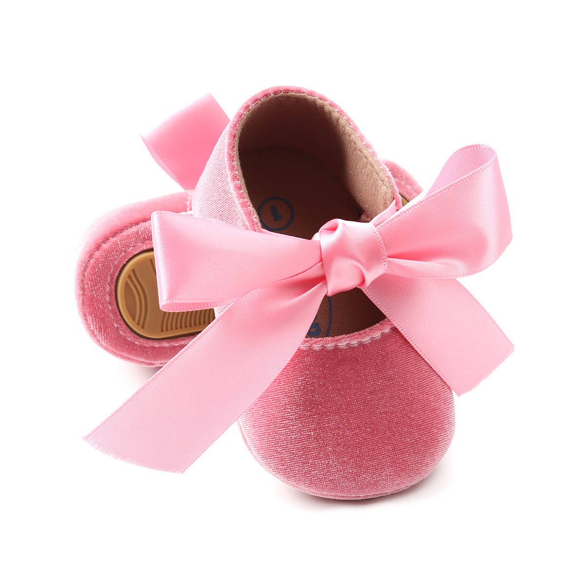 Ribbon Spring And Autumn Baby Princess Shoes