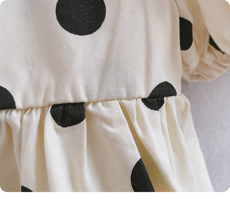 Pure Cotton Super Western-style Baby Girl Princess Romper
