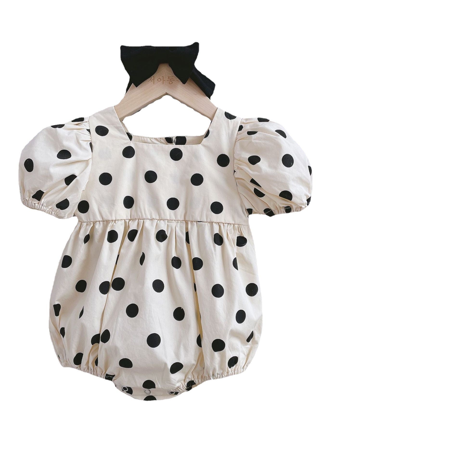 Pure Cotton Super Western-style Baby Girl Princess Romper