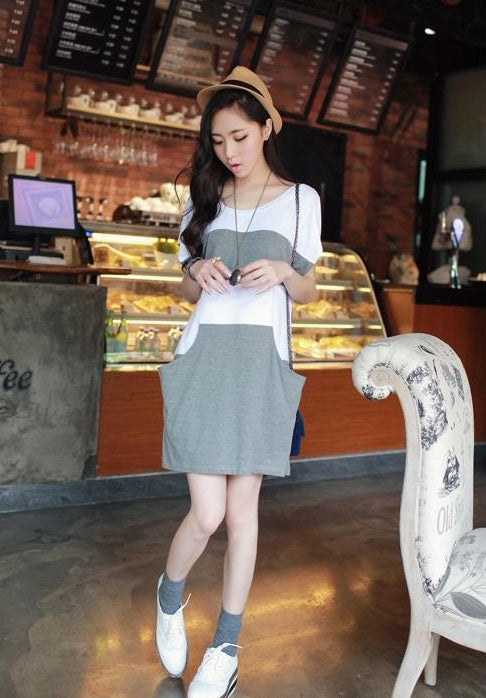 Summer Loose Plus Size Maternity Dress