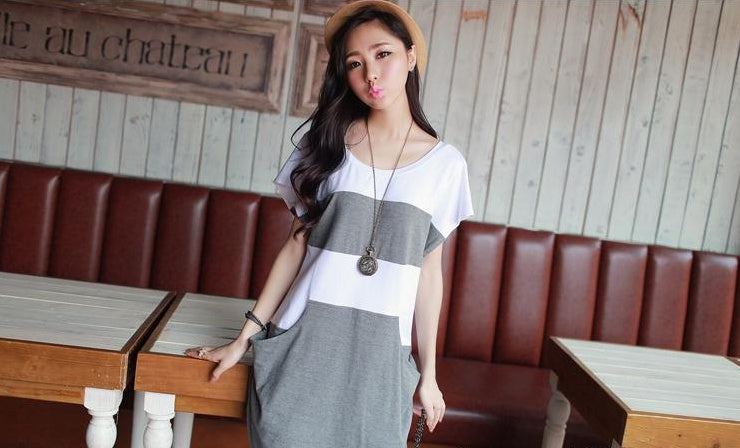 Summer Loose Plus Size Maternity Dress