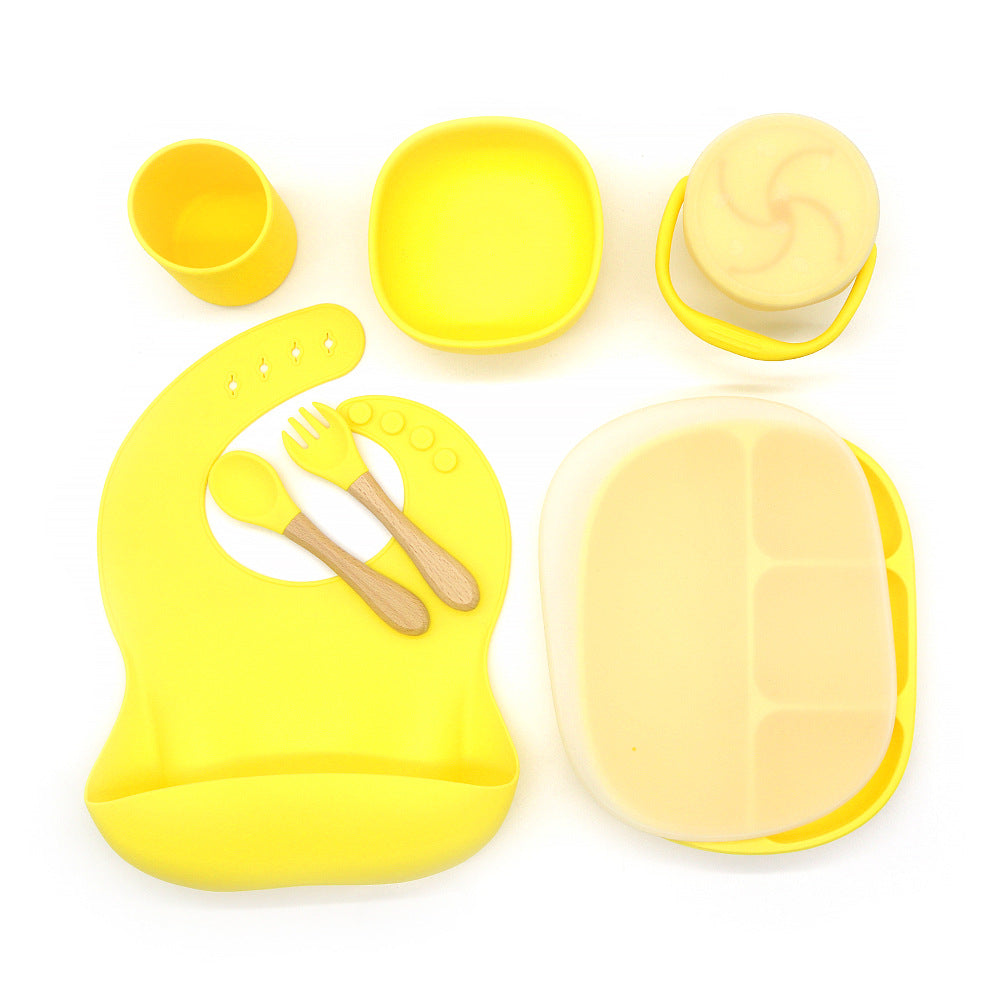 Children's Bowl Dinner Plate Feeding Tableware Set