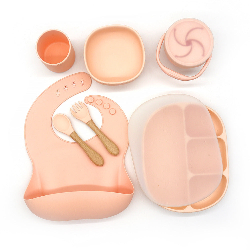 Children's Bowl Dinner Plate Feeding Tableware Set