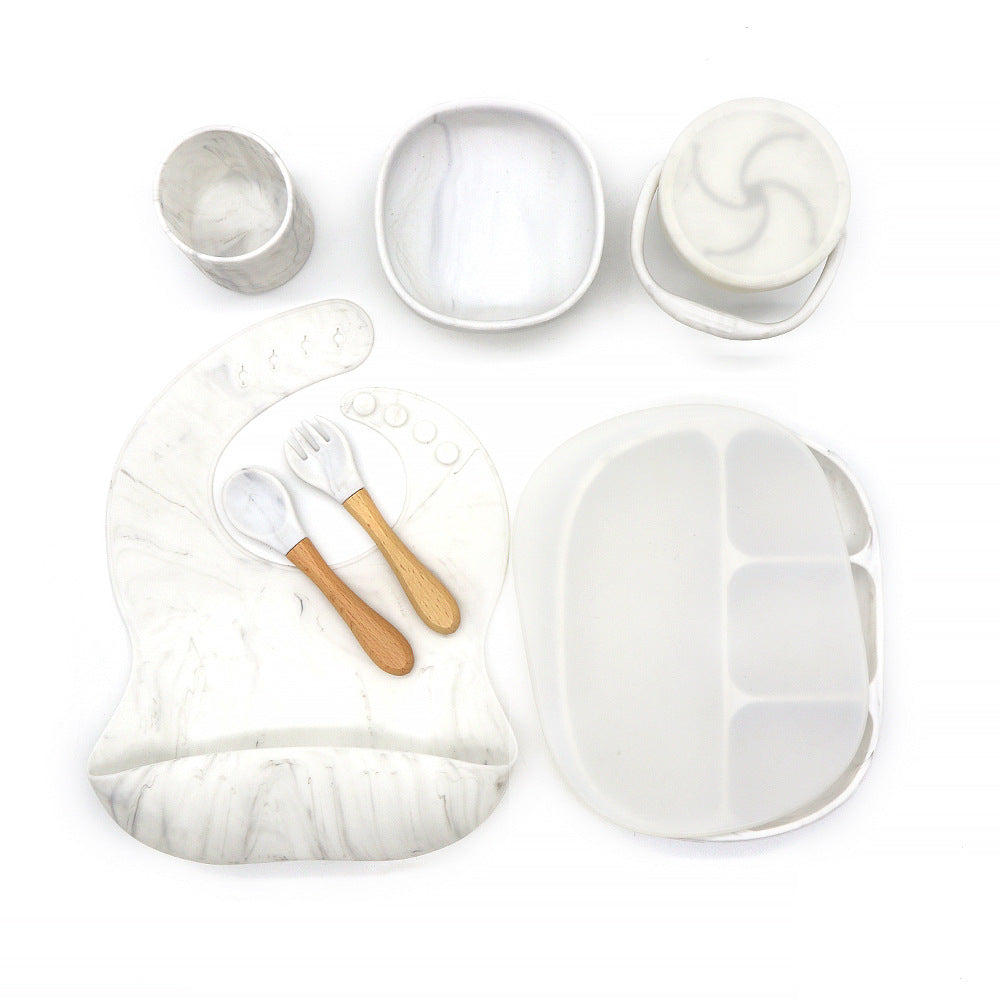 Children's Bowl Dinner Plate Feeding Tableware Set