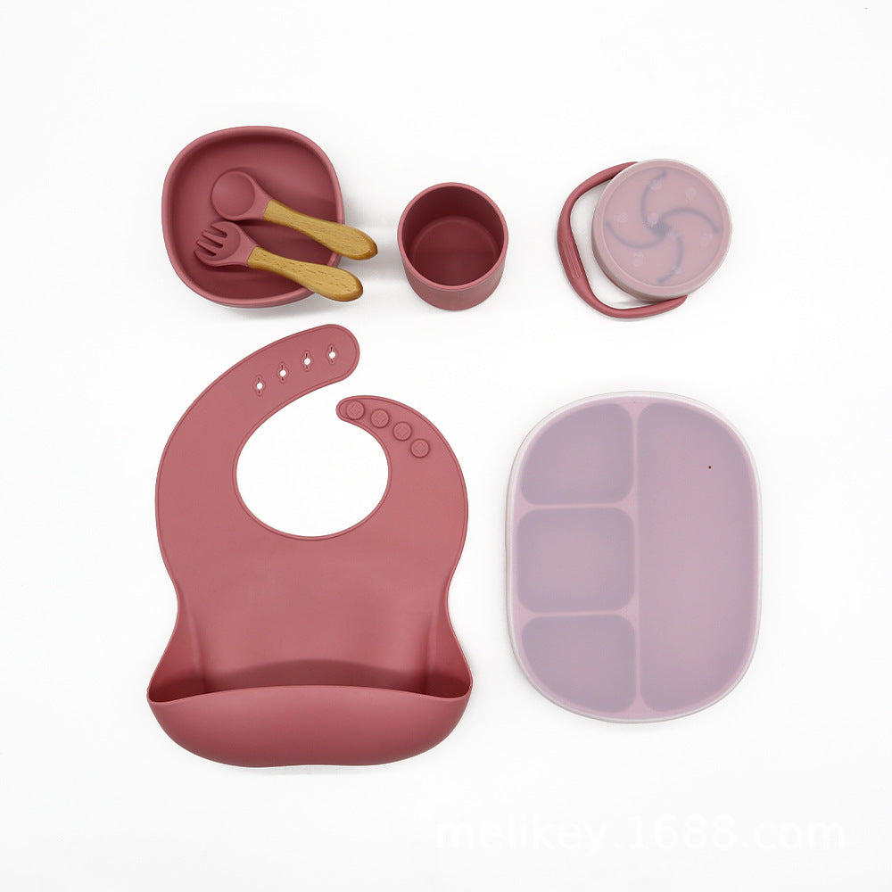 Children's Bowl Dinner Plate Feeding Tableware Set