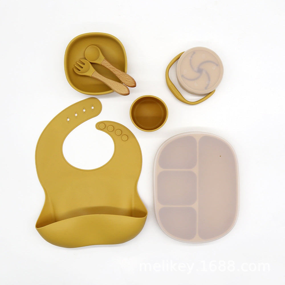Children's Bowl Dinner Plate Feeding Tableware Set