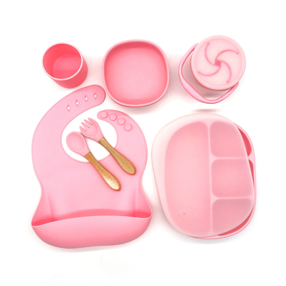 Children's Bowl Dinner Plate Feeding Tableware Set