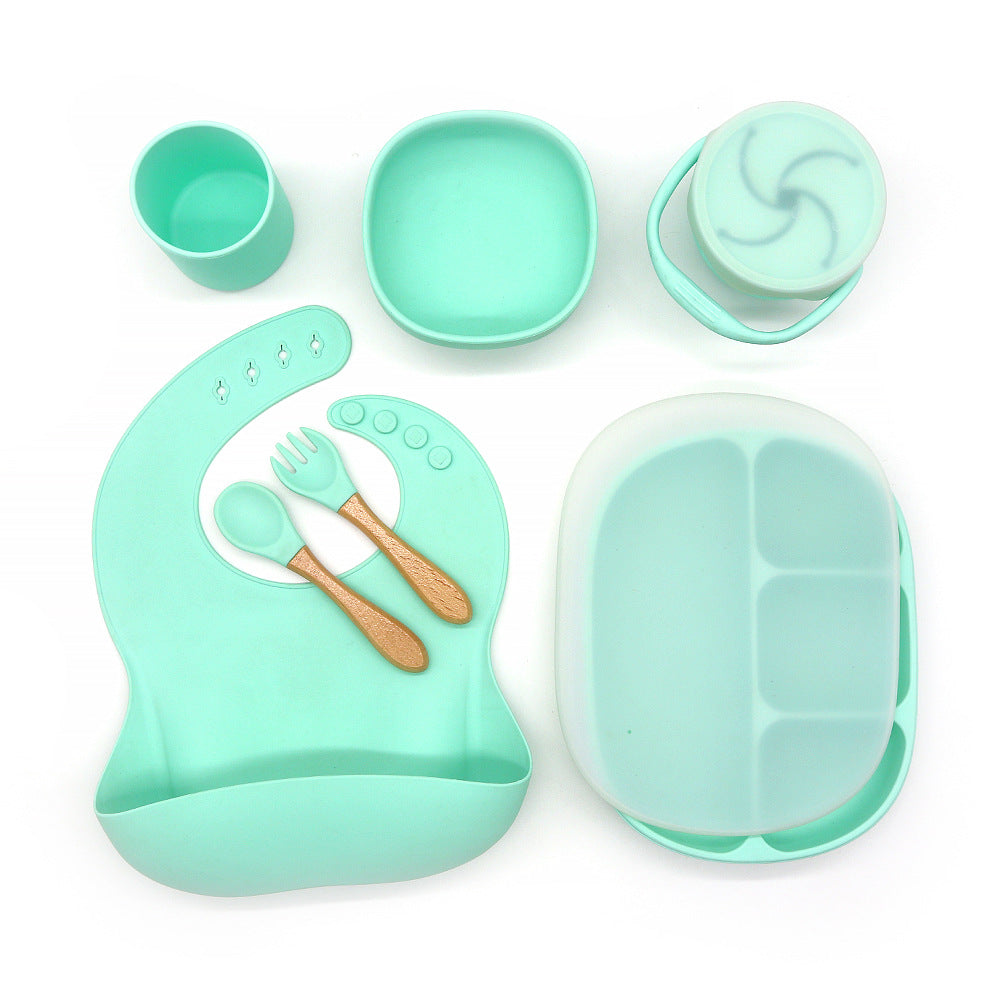 Children's Bowl Dinner Plate Feeding Tableware Set