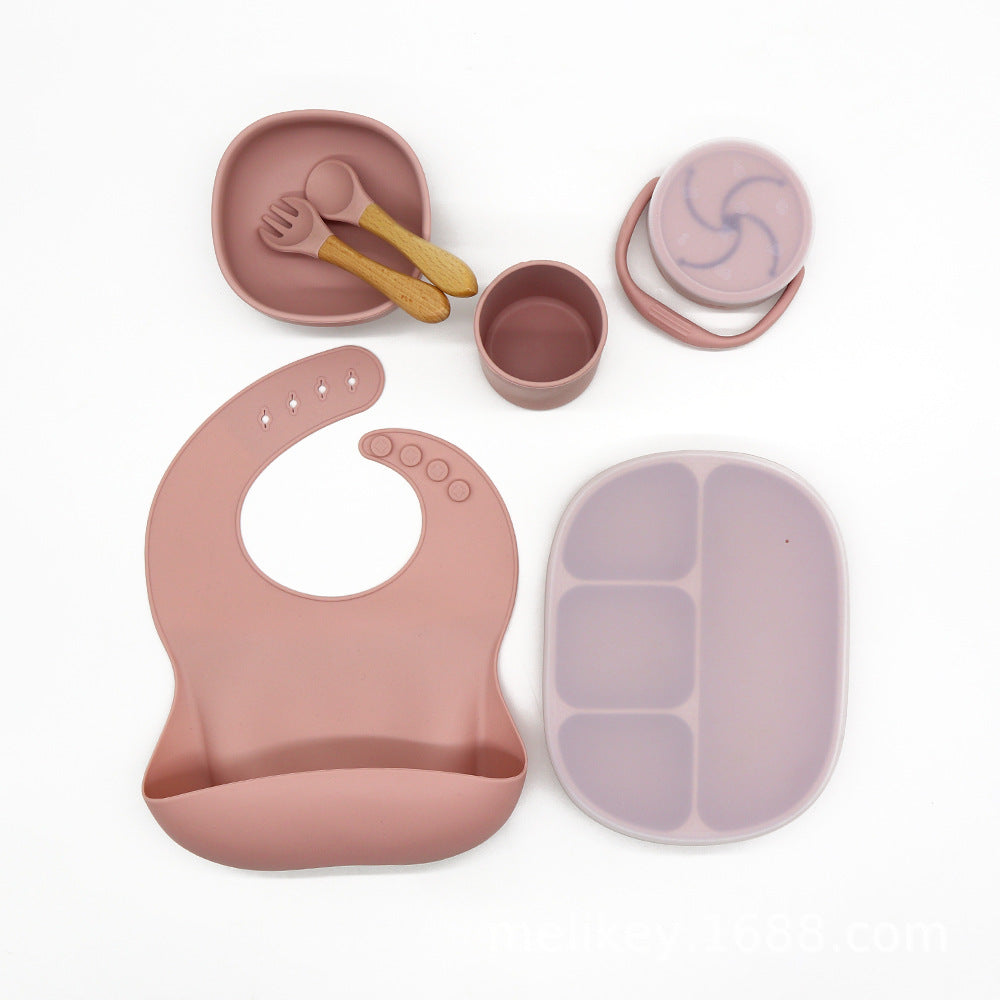 Children's Bowl Dinner Plate Feeding Tableware Set