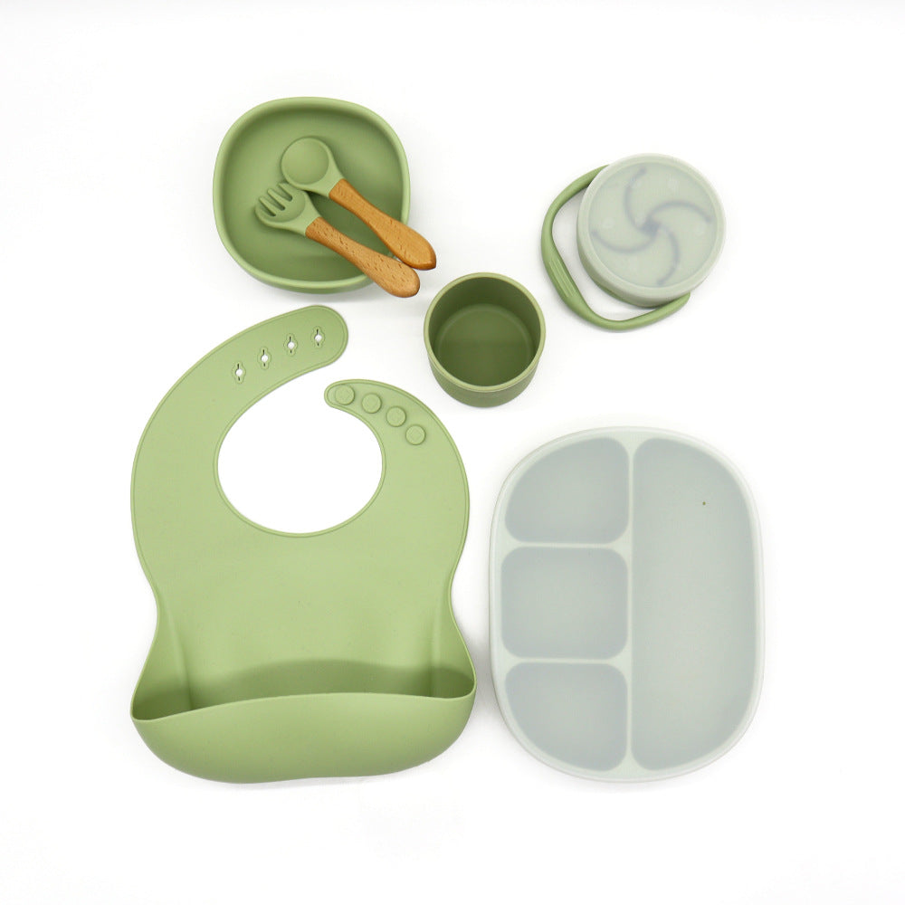 Children's Bowl Dinner Plate Feeding Tableware Set