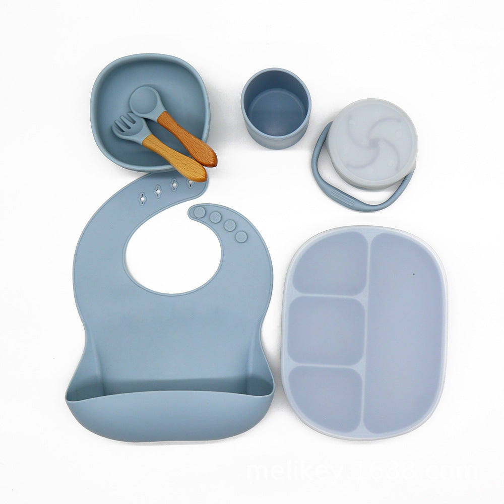 Children's Bowl Dinner Plate Feeding Tableware Set