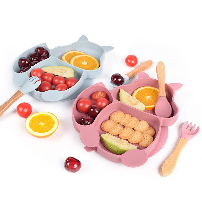 Silicone Baby Feeding Complementary Food Training Set