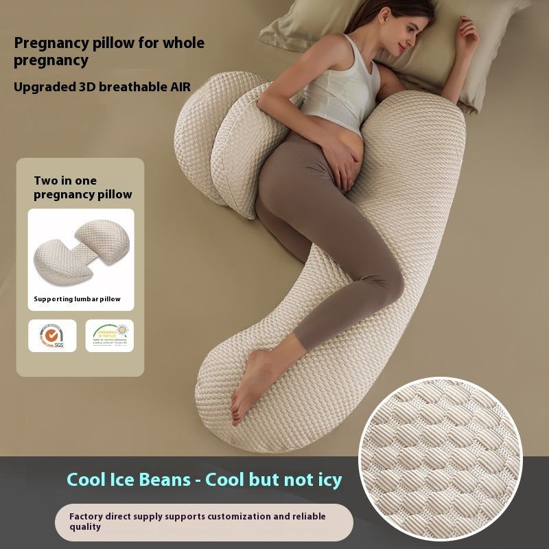 Maternity Side Sleeping Multifunctional U-shape Pillow