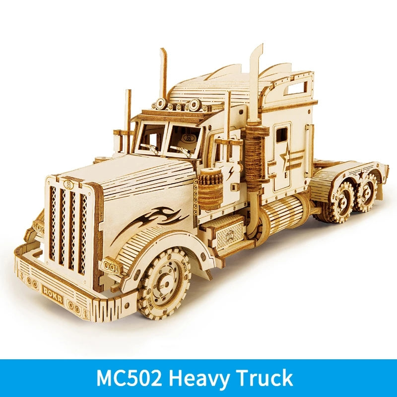 ROKR Train Model 3D Wooden Puzzle Toy