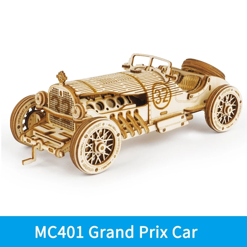 ROKR Train Model 3D Wooden Puzzle Toy