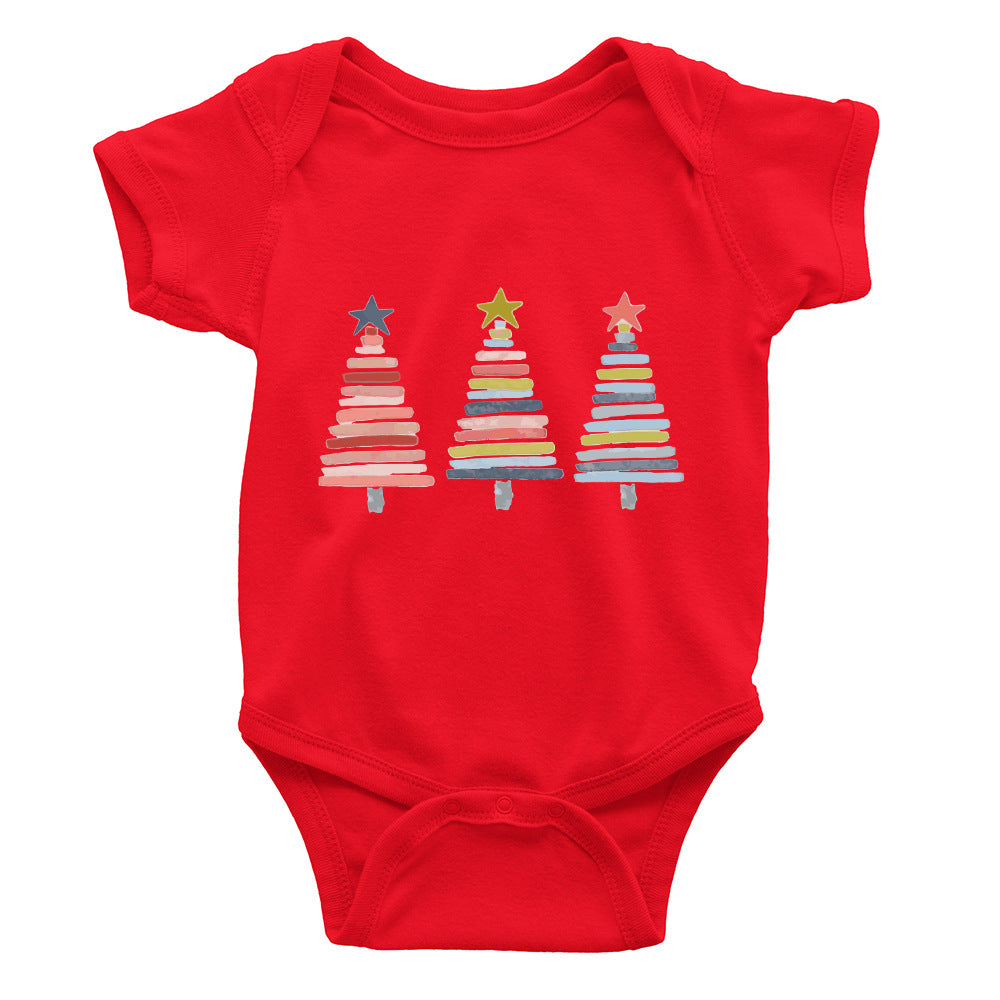 Baby Cotton Short Sleeve Rompers