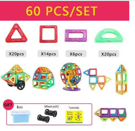 Magnetic Building Blocks DIY Magnets Toys