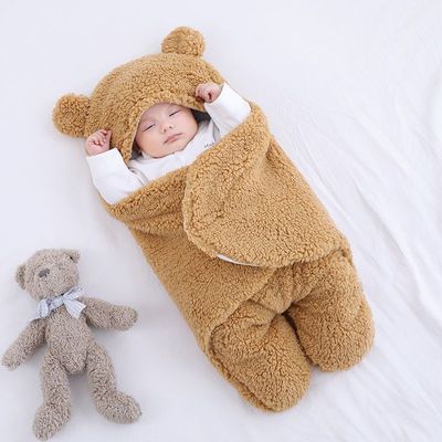 Baby Thickened Out Wrap Swaddle Sleeping Bag