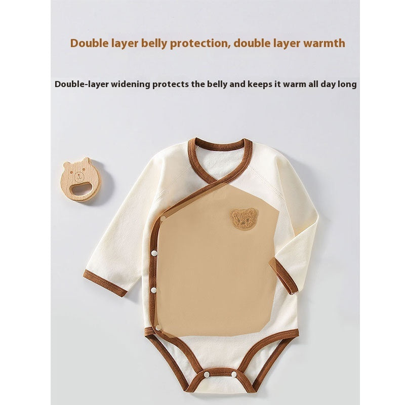 Baby Triangle Cotton Boneless Rompers
