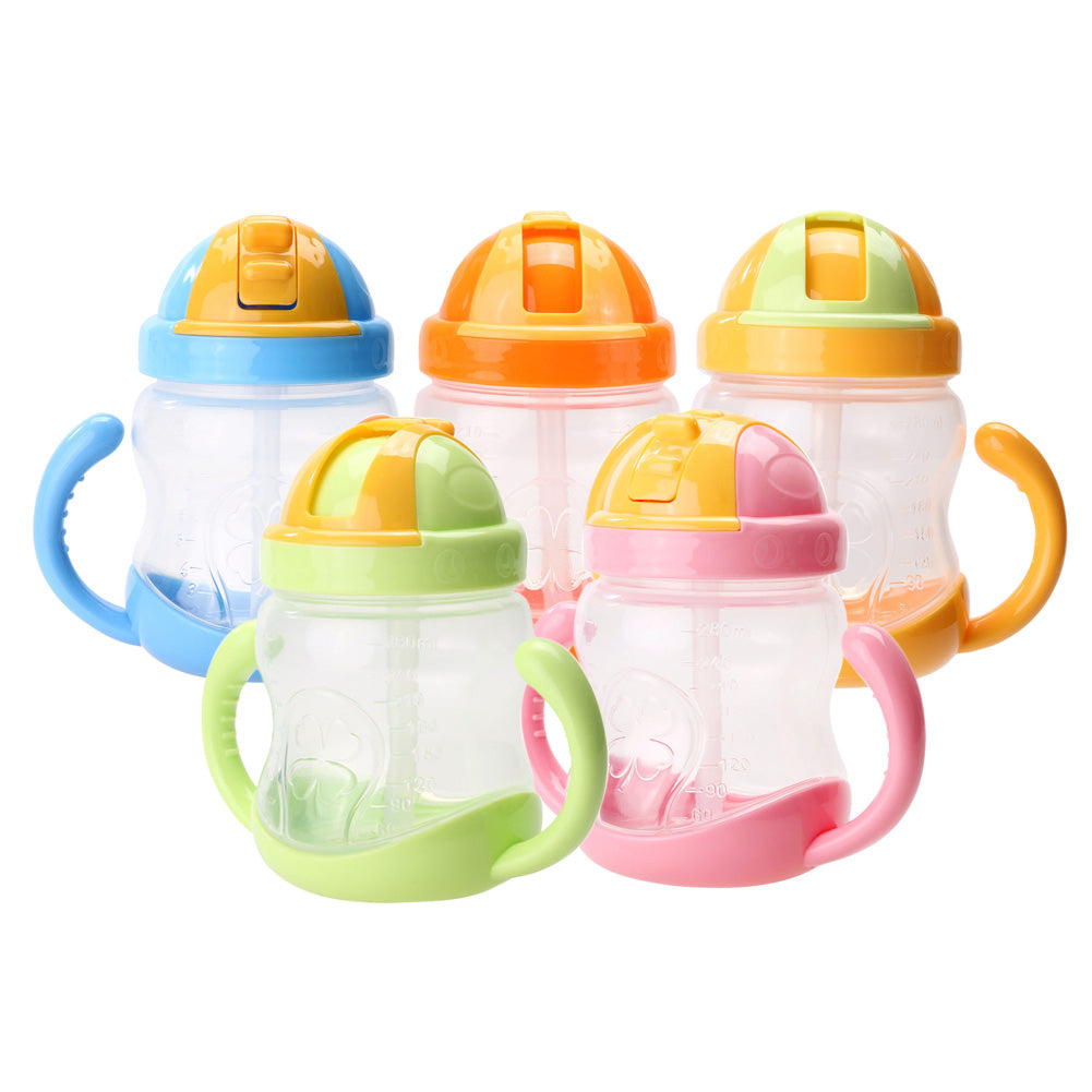 280ml Cute Baby Drinking Feeding Cup