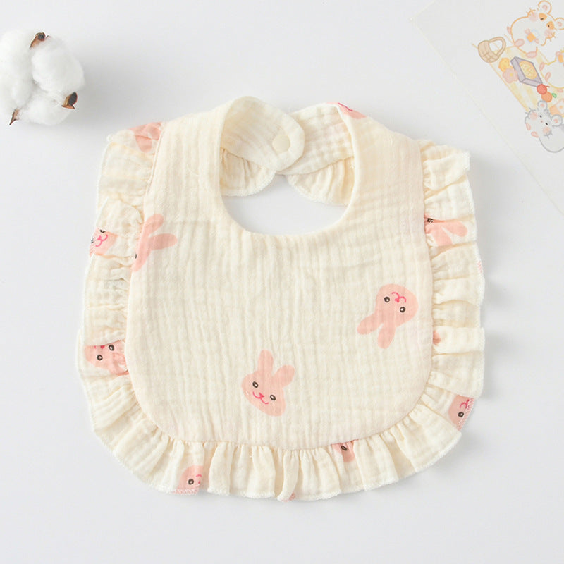 Baby Absorbent Cotton Teething Bib Set