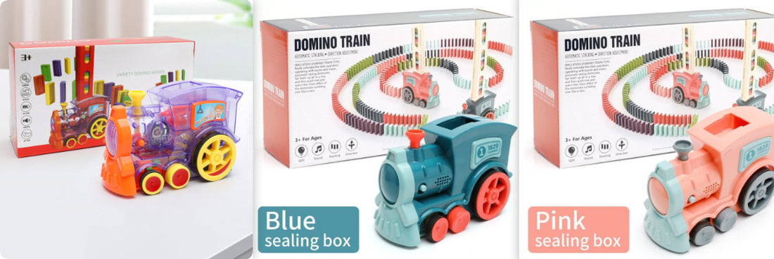 Domino Train Toys Baby Toys Car Puzzle