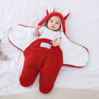 Baby Thickened Out Wrap Swaddle Sleeping Bag