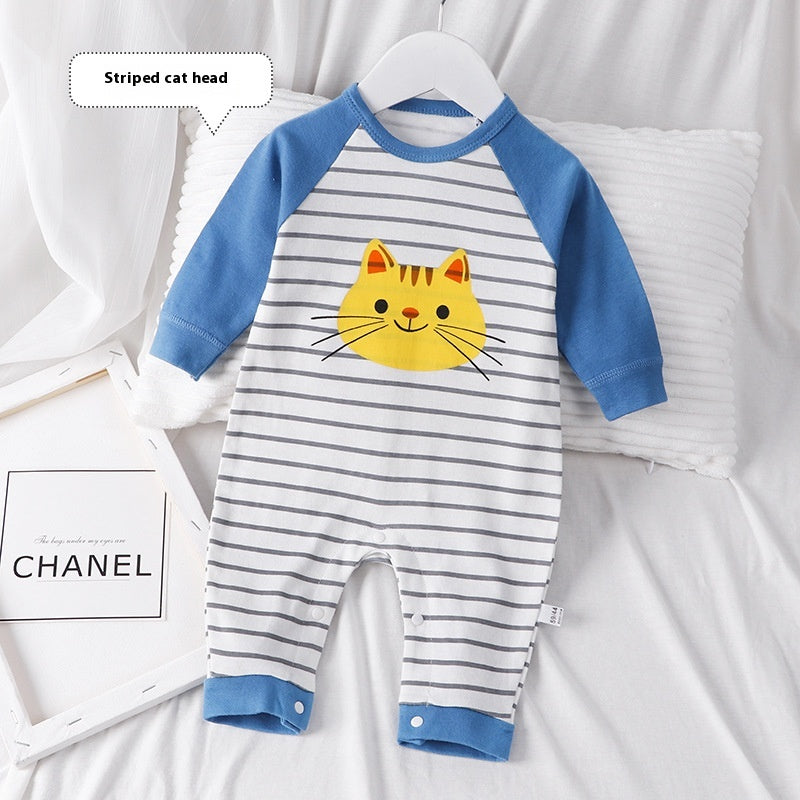 Autumn Clothing Pure Cotton Baby Rompers