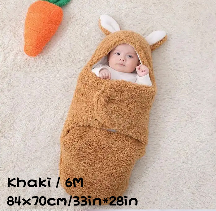 Super Soft Baby Sleeping Bag Wearable Swaddle