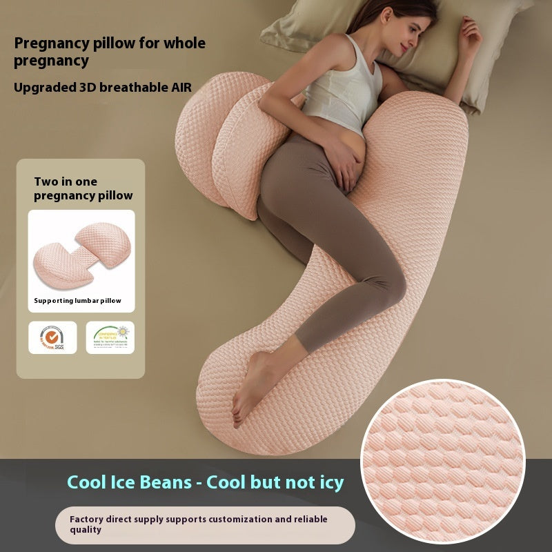 Maternity Side Sleeping Multifunctional U-shape Pillow