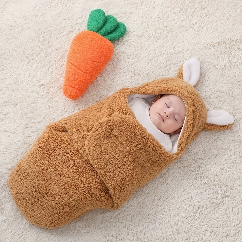 Super Soft Baby Sleeping Bag Wearable Swaddle