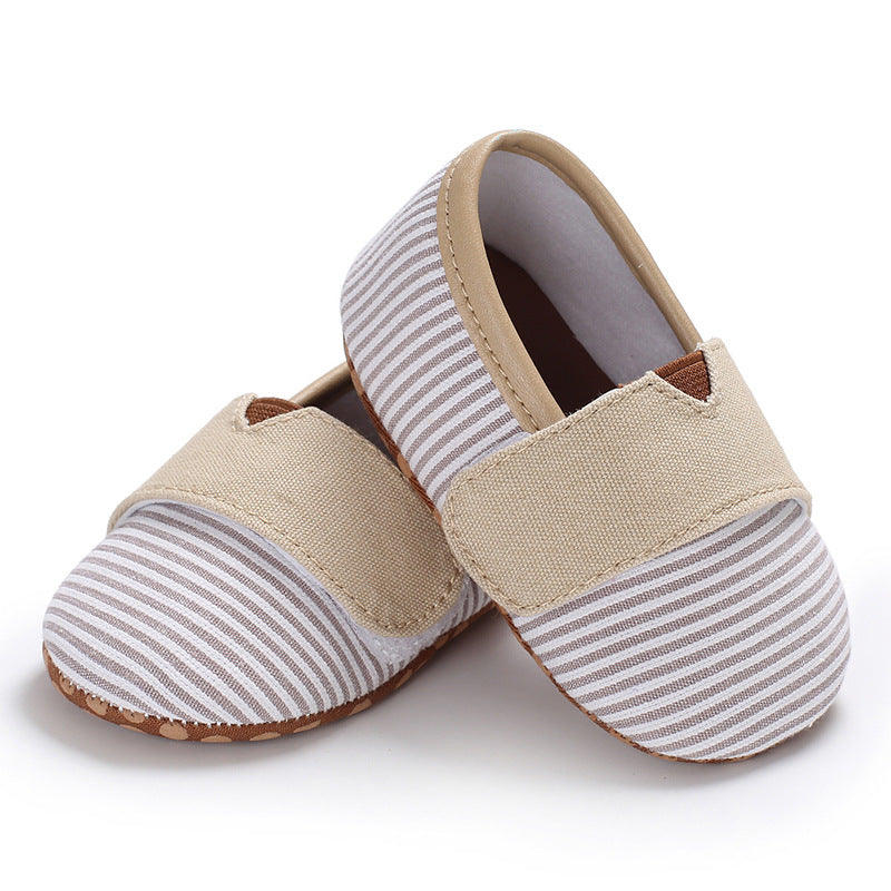 Striped Baby Soft Sole Toddler Shoes