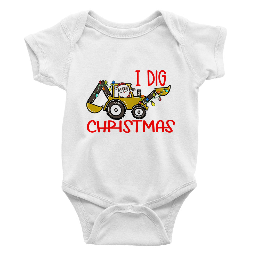 Baby Cotton Short Sleeve Rompers