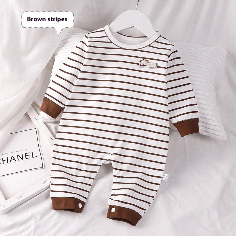 Autumn Clothing Pure Cotton Baby Rompers