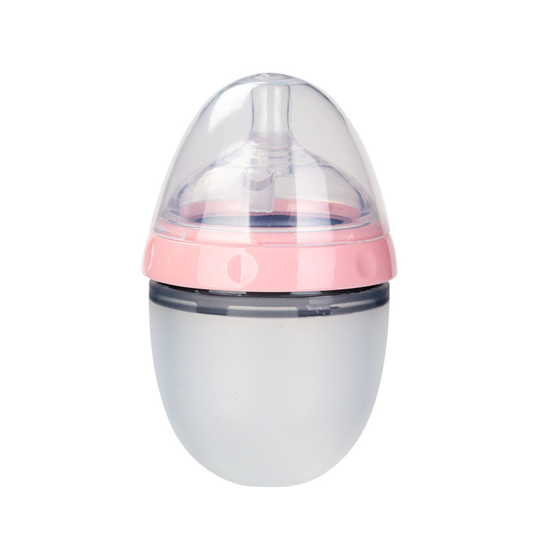 Breast Milk Silicone Baby Soft Feeding Bottle