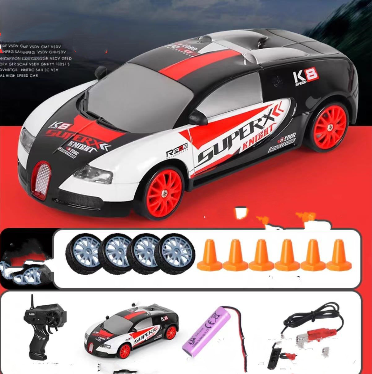 2.4G Drift Rc Car 4WD RC Drift Car Toy